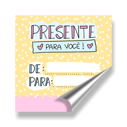 Adesivo 4,5x4,5cm 